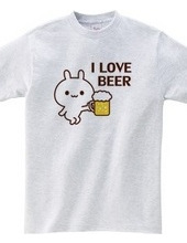 I LOVE BEER-beer with the rabbit ~