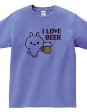 I LOVE BEER-beer with the rabbit ~