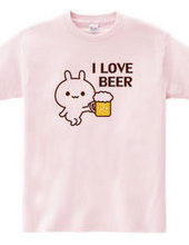 I LOVE BEER-beer with the rabbit ~