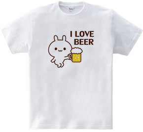 I LOVE BEER～ウサギとビール～