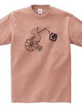Pig and penny farthing