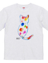 Rainbow color Cat