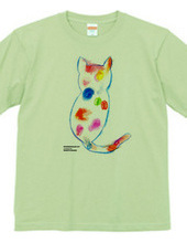 Rainbow color Cat