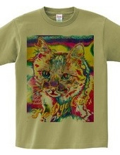 Tie Dye Cat