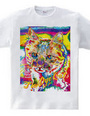 Tie Dye Cat