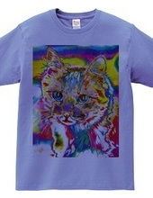 Tie Dye Cat - Not Words -