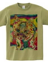 Tie Dye Cat - Not Words -