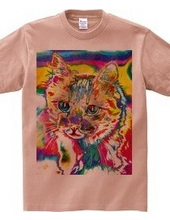 Tie Dye Cat - Not Words -