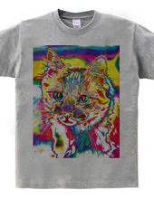 Tie Dye Cat - Not Words -