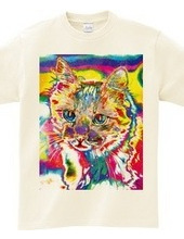 Tie Dye Cat - Not Words -