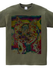 Tie Dye Cat - Not Words -