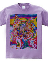 Tie Dye Cat - Not Words -