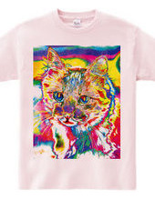 Tie Dye Cat - Not Words -