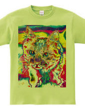 Tie Dye Cat - Not Words -