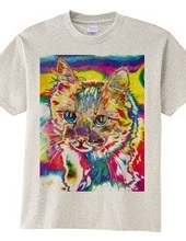 Tie Dye Cat - Not Words -