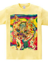 Tie Dye Cat - Not Words -