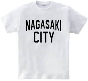 NAGASAKI CITY 長崎 ロゴTシャツ