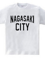 NAGASAKI CITY 長崎 ロゴTシャツ