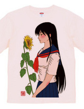 Sailor suit with sunflowers