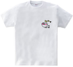 ご機嫌ネコちゃんＴシャツ