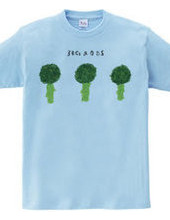 3 broccolis & no dressing