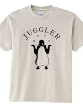 Juggler Penguin 1 animal illustrations arch