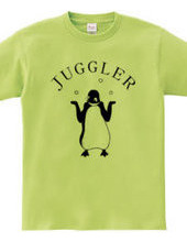 Juggler Penguin 2 animal illustrations arch