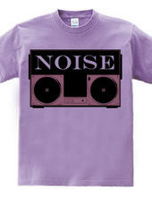 NOISY MAKE LOUDER PINK BLACK