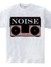 NOISY MAKE LOUDER PINK BLACK