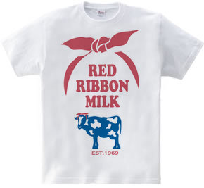 RED RIBBON MILK logo