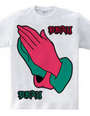 PRAY HANDS TWIN