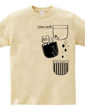 【Citrus cat】 Three pocket