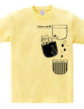 【Citrus cat】 Three pocket