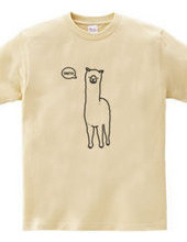 Alpaca Hello animal illustrations