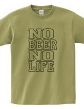NO BEER NO LIFE ノービアーノーライフ ビールロゴ