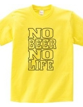 NO BEER NO LIFE ノービアーノーライフ ビールロゴ