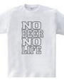 NO BEER NO LIFE ノービアーノーライフ ビールロゴ