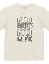 NO BEER NO LIFE ノービアーノーライフ ビールロゴ