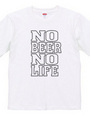 NO BEER NO LIFE ノービアーノーライフ ビールロゴ