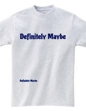 Definitely maybe(BLUE)