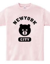 NYC Bear ニューヨークシティベアー 熊 カレッジロゴ