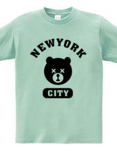 NYC Bear ニューヨークシティベアー 熊 カレッジロゴ