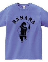 BANANA banana chimpanzee animal illustcollegelogo
