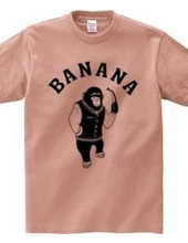 BANANA banana chimpanzee animal illustcollegelogo