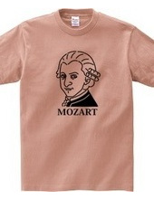 モーツアルト Mozart イラスト 音楽家 偉人アート