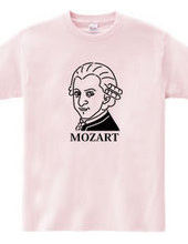 モーツアルト Mozart イラスト 音楽家 偉人アート