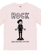 Rock Festival 1 (black and white)