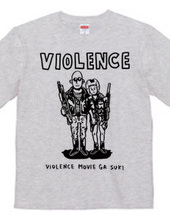 Violence (black and white)