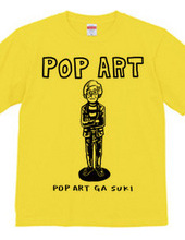 Pop art (black and white)