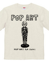 Pop art (black and white)